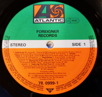 Foreigner : Records (LP, Comp, Gat)