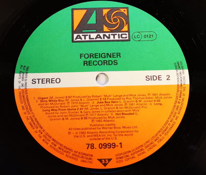 Foreigner : Records (LP, Comp, Gat)