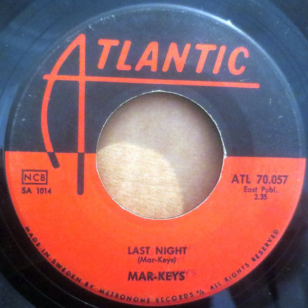 The Mar-Keys : Last Night / Night Before (7", Single)