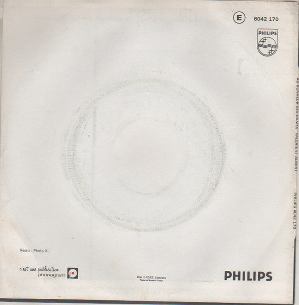 Au Bonheur Des Dames : Valerie Et Albert / Baisse Un Peu Le Phono (7", Single)