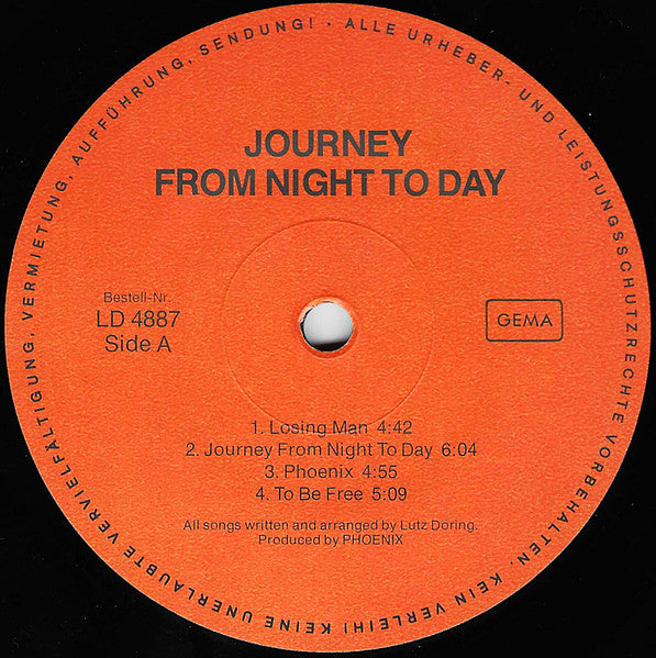 Phoenix (81) : Journey From Night To Day (LP, Album)