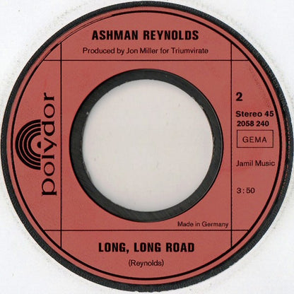 Ashman Reynolds : Taking Off / Long, Long Road (7", Single)