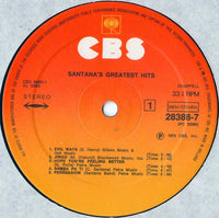 Santana : Santana's Greatest Hits (LP, Comp, Club, RP)