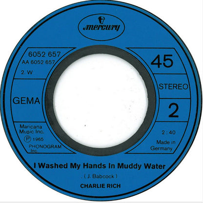 Charlie Rich : Mohair Sam (7", Single, RE)