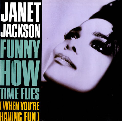 Janet Jackson : Funny How Time Flies (When You're Having Fun) (12", Single)