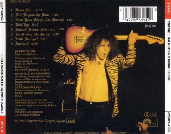 Yngwie J. Malmsteen* : Rising Force (CD, Album, RE, Pol)