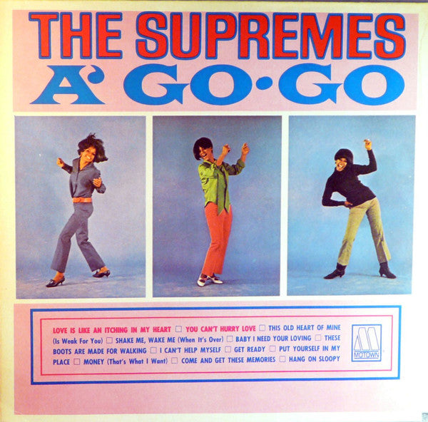The Supremes : A Go Go (LP, Album, RE)