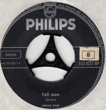 Johnny Cash : Tall Man / Tennessee Flat-Top Box (7", Single)