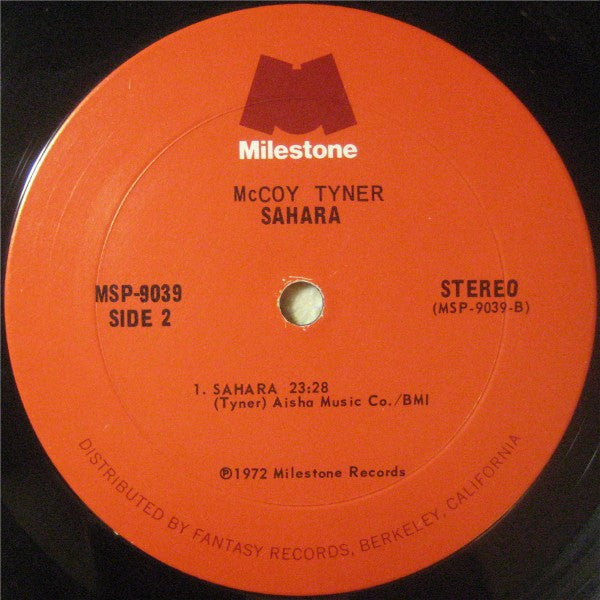 McCoy Tyner : Sahara (LP, Album, RP, San)
