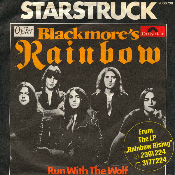 Blackmore's Rainbow* : Starstruck (7", Single)