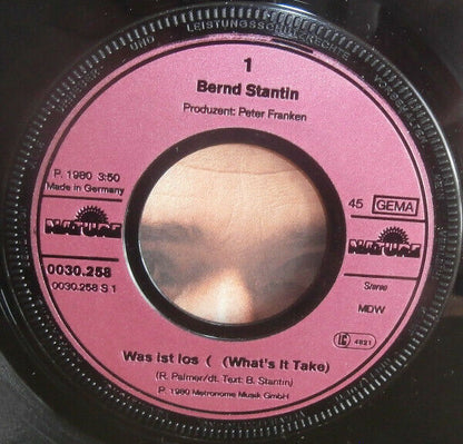 Bernd Stantin : Was Ist Los (7")