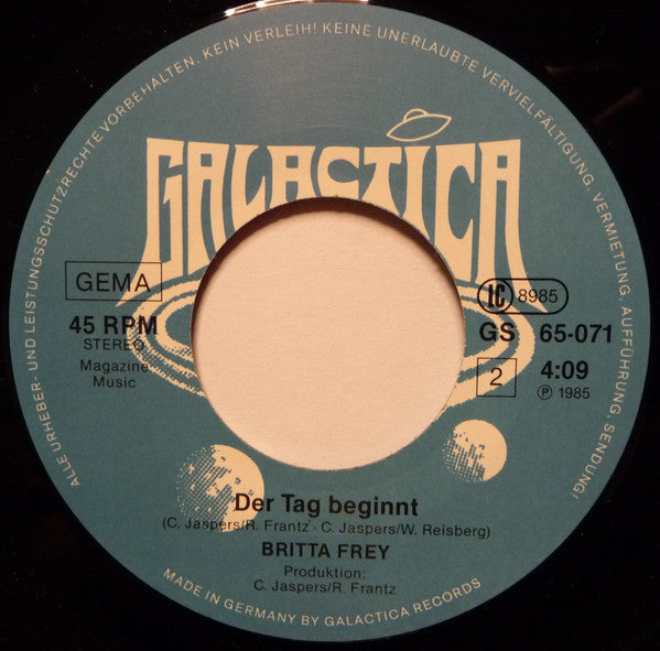 Britta Frey : Warum Bin Ich Nur Luft Für Dich? (7", Single)