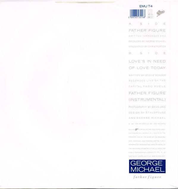 George Michael : Father Figure (12", Single)