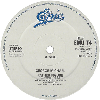 George Michael : Father Figure (12", Single)