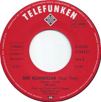 Falco : Der Kommissar / Helden Von Heute (7", Single)