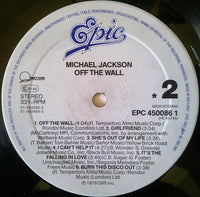 Michael Jackson : Off The Wall (LP, Album, RE, Gat)