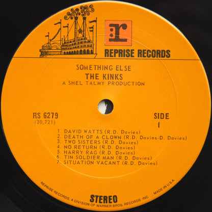 The Kinks : Something Else By The Kinks (LP, Album, RE, San)