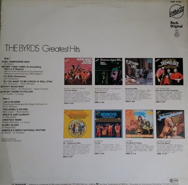 The Byrds : Greatest Hits (LP, Comp)