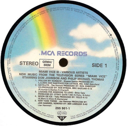 Various : Miami Vice III (LP, Comp, Whi)