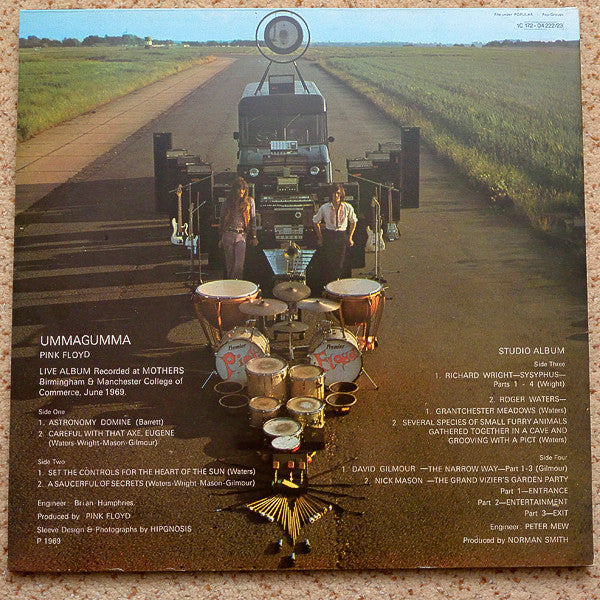 Pink Floyd : Ummagumma (2xLP, Album, RE, Gat)