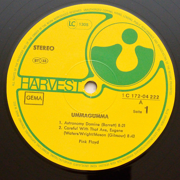 Pink Floyd : Ummagumma (2xLP, Album, RE, Gat)