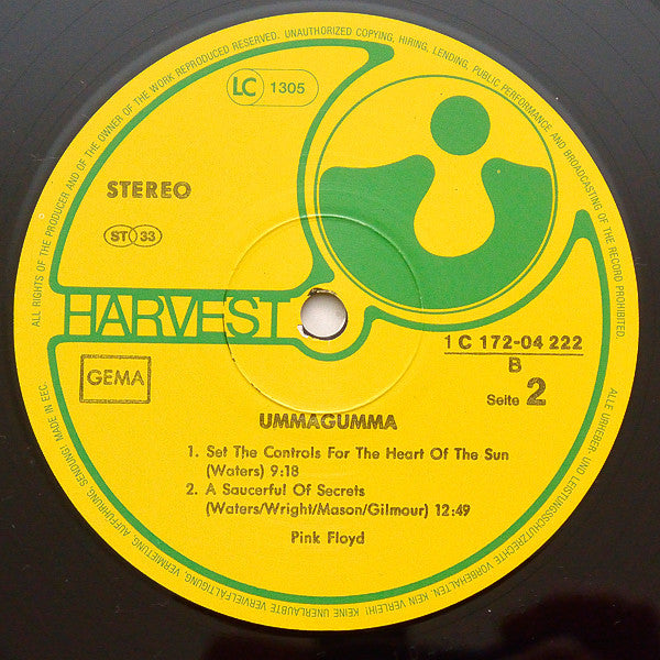 Pink Floyd : Ummagumma (2xLP, Album, RE, Gat)