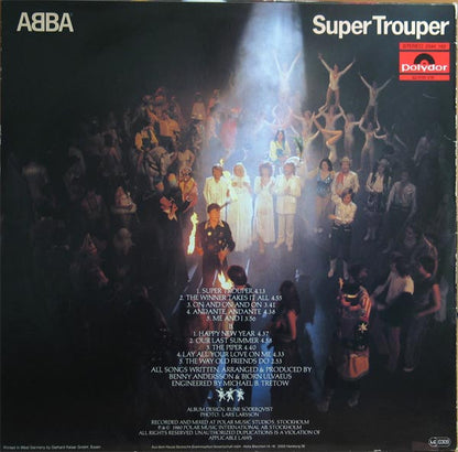 ABBA : Super Trouper (LP, Album, Inj)