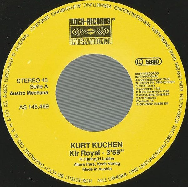 Kurt Kuchen : Kir Royal (7", Single)