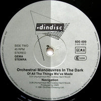 Orchestral Manoeuvres In The Dark : Maid Of Orleans (12", Single)
