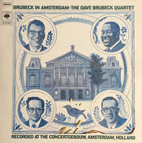 The Dave Brubeck Quartet : Brubeck In Amsterdam (LP, Album)