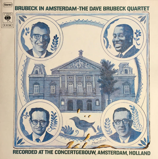 The Dave Brubeck Quartet : Brubeck In Amsterdam (LP, Album)