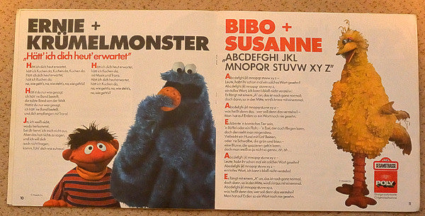 Sesamstrasse : Sesamstrasse Buch Und Schallplatte (LP, Boo)