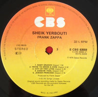 Frank Zappa : Sheik Yerbouti (2xLP, Album, Gat)