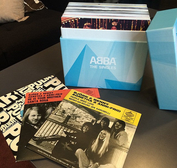 ABBA : The Singles (40x7", Single, RE, RM + Box, Comp, Ltd)