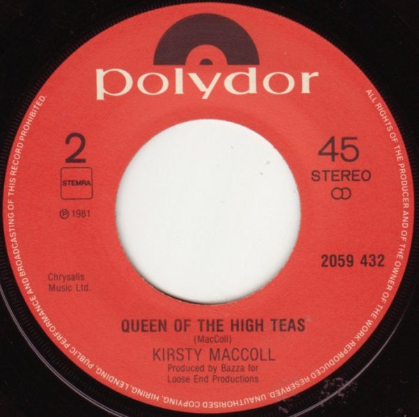 Kirsty MacColl : You Still Believe In Me (7")