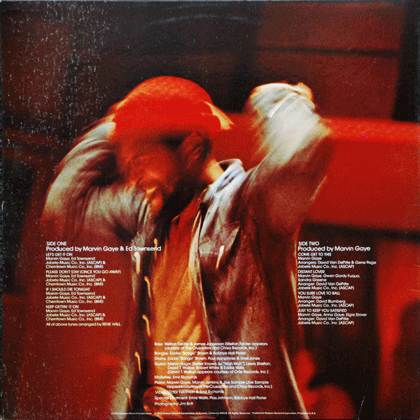 Marvin Gaye : Let's Get It On (LP, Album, RE, Sup)