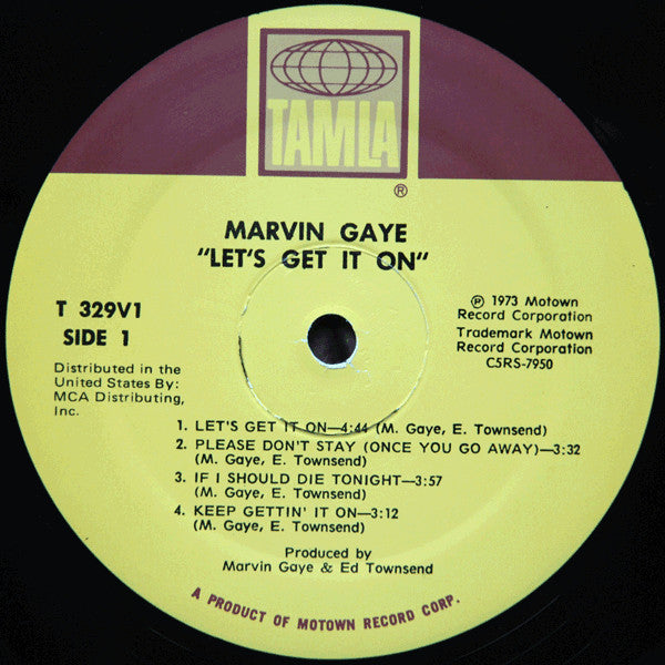 Marvin Gaye : Let's Get It On (LP, Album, RE, Sup)