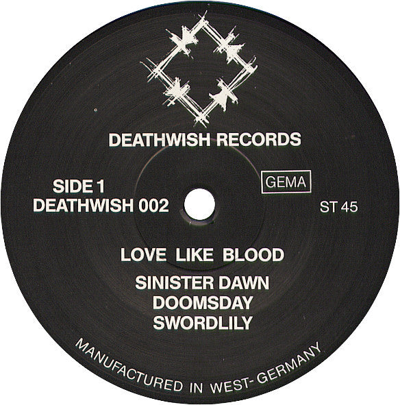 Love Like Blood : Sinister Dawn (12", EP)