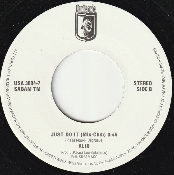 Alix : Just Do It (7")