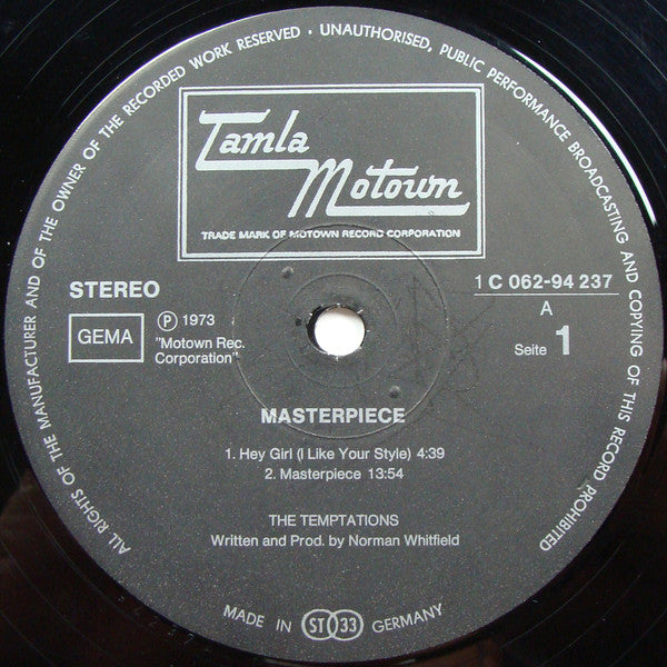 Temptations* : Masterpiece (LP, Album)