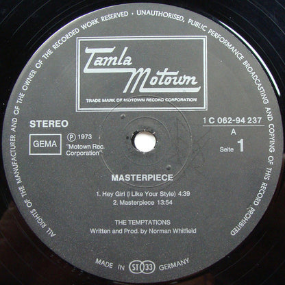 Temptations* : Masterpiece (LP, Album)