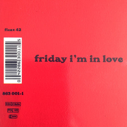 Cure* : Friday I'm In Love (12", Single, Cle)