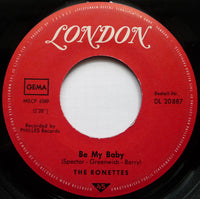 The Ronettes : Be My Baby / Baby, I Love You (7", Single)