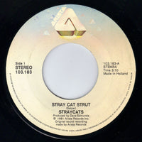 Stray Cats : Stray Cat Strut (7", Single)