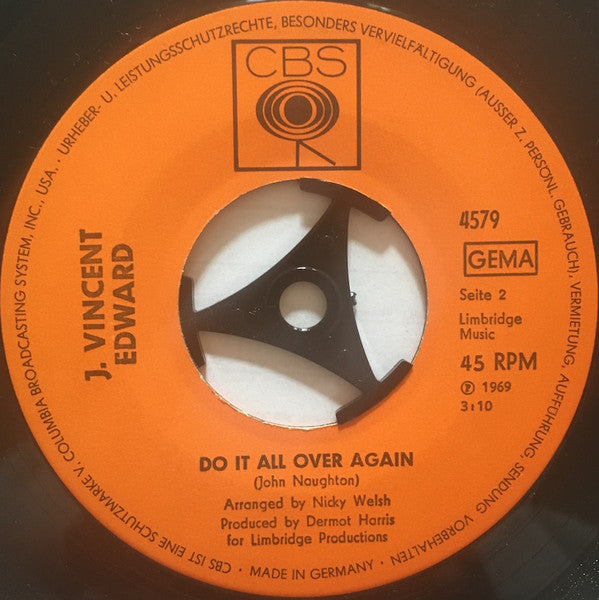 J. Vincent Edwards : Thanks (7")