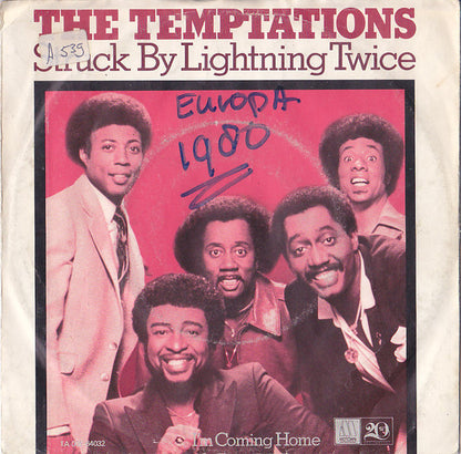 The Temptations : Struck By Lightning Twice (7", Single)