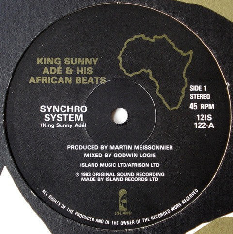 King Sunny Adé & His African Beats* : Synchro System (12", Single)