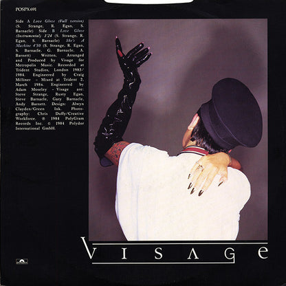 Visage : Love Glove (12", Single)