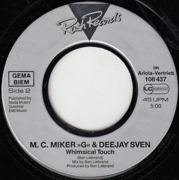 M.C.Miker"G" & Deejay Sven* : Holiday Rap (7", Single)