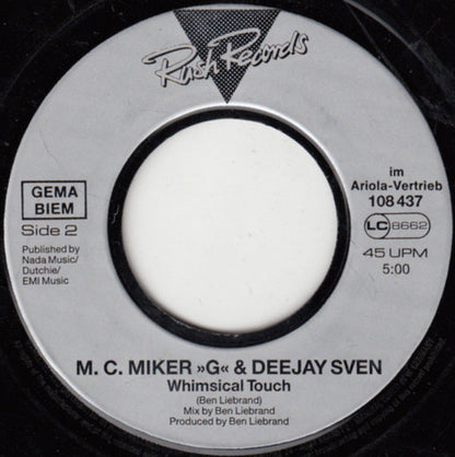 M.C.Miker"G" & Deejay Sven* : Holiday Rap (7", Single)